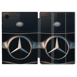 Housse Smart Cover Pour Samsung Galaxy Tab A9 Mercedes Calendre