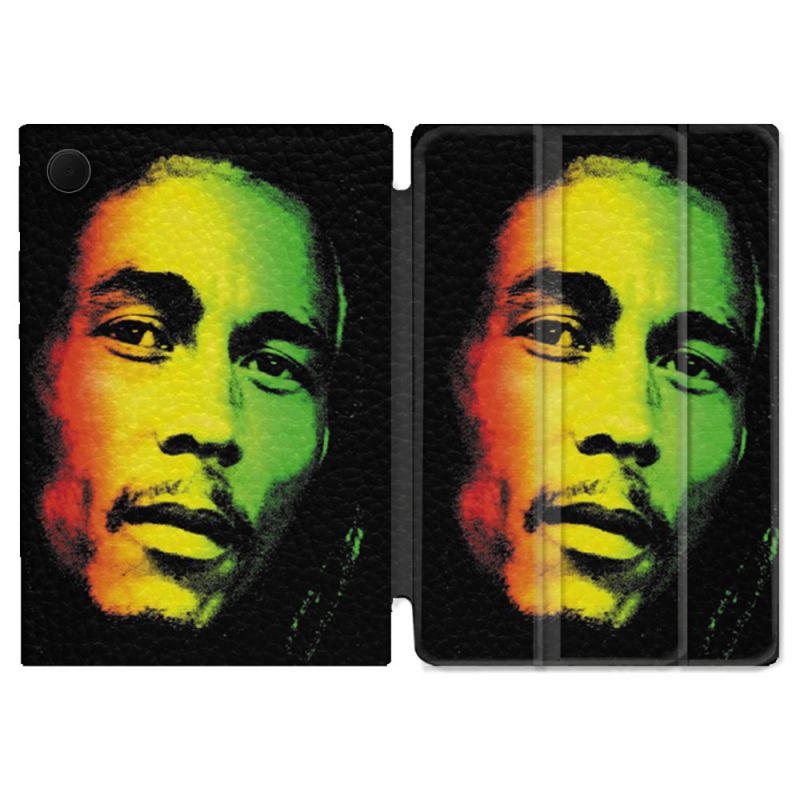 Housse Smart Cover Pour Samsung Galaxy Tab A9 Musique Bob Marley 2