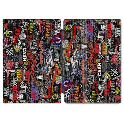 Housse Smart Cover Pour Samsung Galaxy Tab A9 Plus Musique Rock Groupe