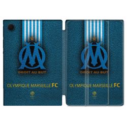 Housse Smart Cover Pour Samsung Galaxy Tab A9 Plus Olympique Marseille OM Bande