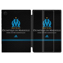 Housse Smart Cover Pour Samsung Galaxy Tab A9 Plus Olympique Marseille OM Fier etre Marseillais