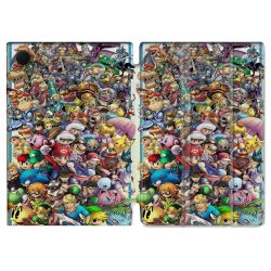 Housse Smart Cover Pour Samsung Galaxy Tab A9 Nintendo