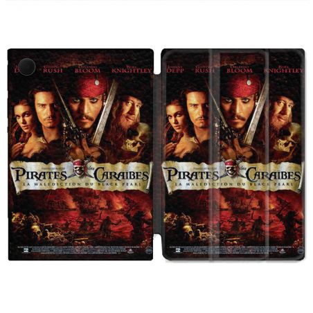 Housse Smart Cover Pour Samsung Galaxy Tab A9 Pirate Des Caraibes
