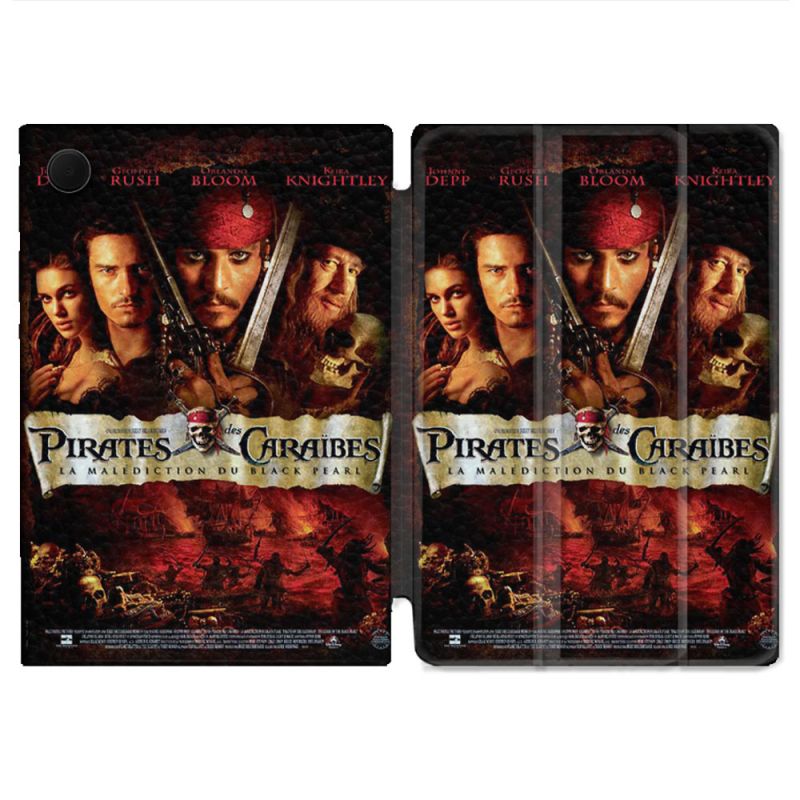 Housse Smart Cover Pour Samsung Galaxy Tab A9 Pirate Des Caraibes