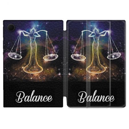 Housse Smart Cover Pour Samsung Galaxy Tab A9 Plus Signe Zodiaque 2 Balance