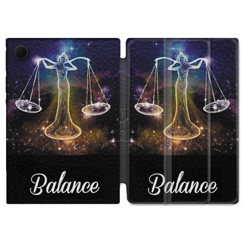 Housse Smart Cover Pour Samsung Galaxy Tab A9 Plus Signe Zodiaque 2 Balance
