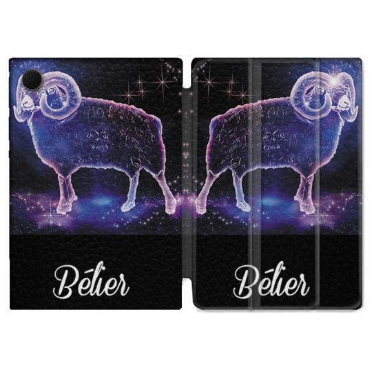 Housse Smart Cover Pour Samsung Galaxy Tab A9 Plus Signe Zodiaque 2 Bélier