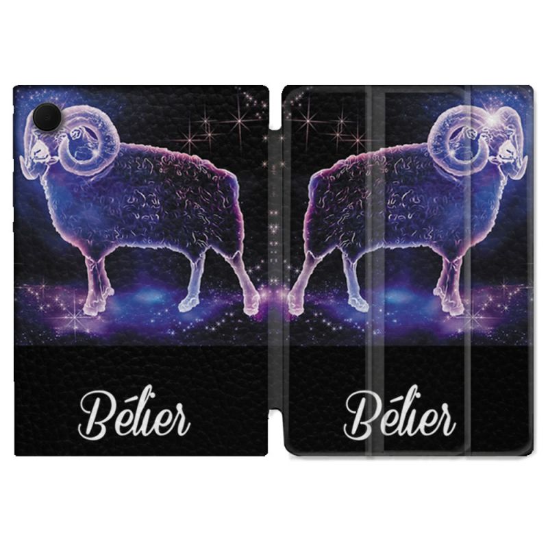 Housse Smart Cover Pour Samsung Galaxy Tab A9 Plus Signe Zodiaque 2 Bélier