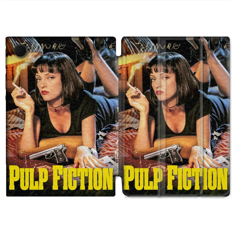 Housse Smart Cover Pour Samsung Galaxy Tab A9 Pulp Fiction Affiche