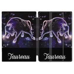 Housse Smart Cover Pour Samsung Galaxy Tab A9 Plus Signe Zodiaque 2 Taureau