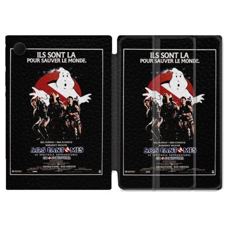 Housse Smart Cover Pour Samsung Galaxy Tab A9 Plus SOS Fantome Affiche