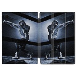 Housse Smart Cover Pour Samsung Galaxy Tab A9 Plus Sport Boxe Poing