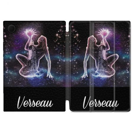 Housse Smart Cover Pour Samsung Galaxy Tab A9 Signe Zodiaque 2 Verseau