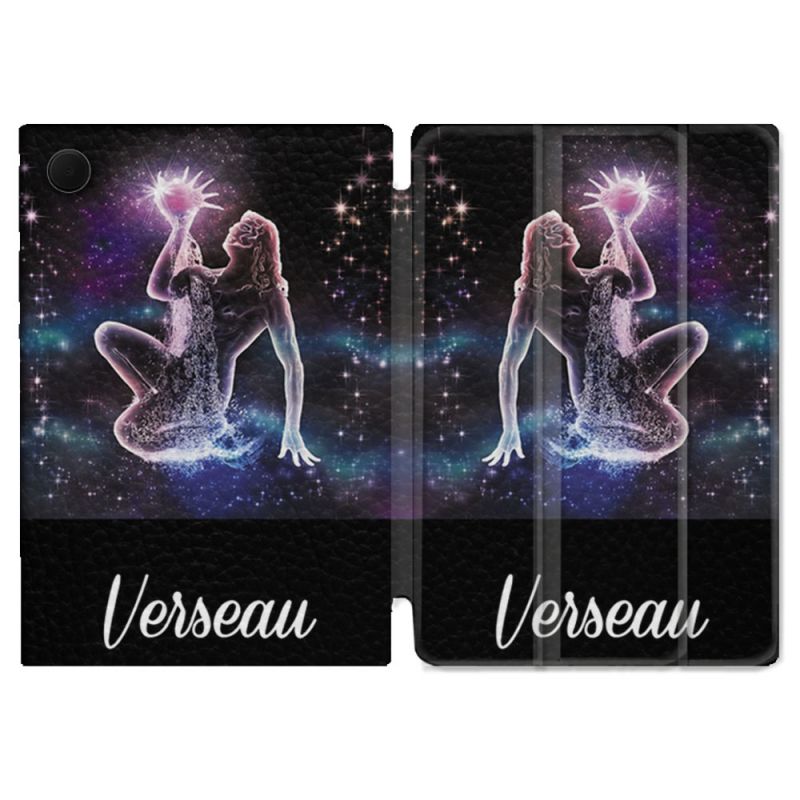 Housse Smart Cover Pour Samsung Galaxy Tab A9 Signe Zodiaque 2 Verseau