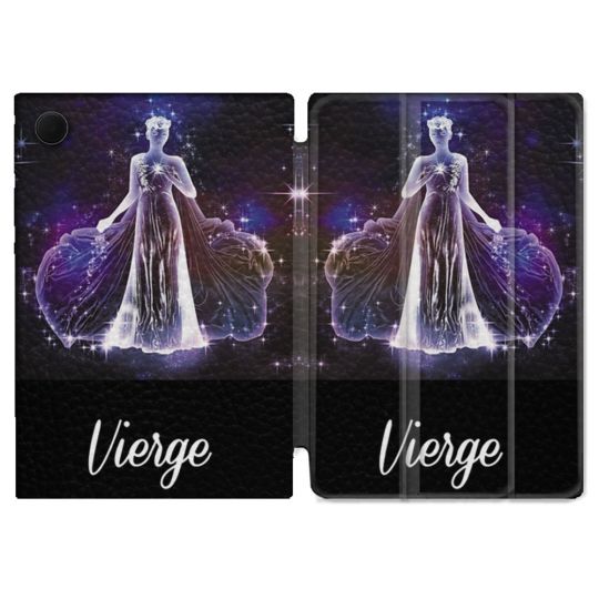 Housse Smart Cover Pour Samsung Galaxy Tab A9 Signe Zodiaque 2 Vierge
