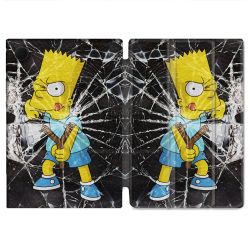Housse Smart Cover Pour Samsung Galaxy Tab A9 Simpson Bart