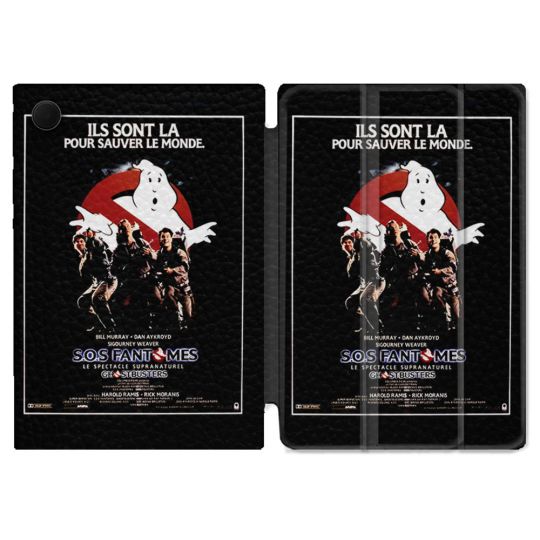 Housse Smart Cover Pour Samsung Galaxy Tab A9 SOS Fantome Affiche