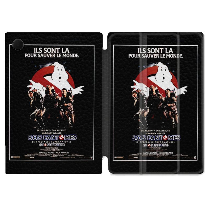 Housse Smart Cover Pour Samsung Galaxy Tab A9 SOS Fantome Affiche