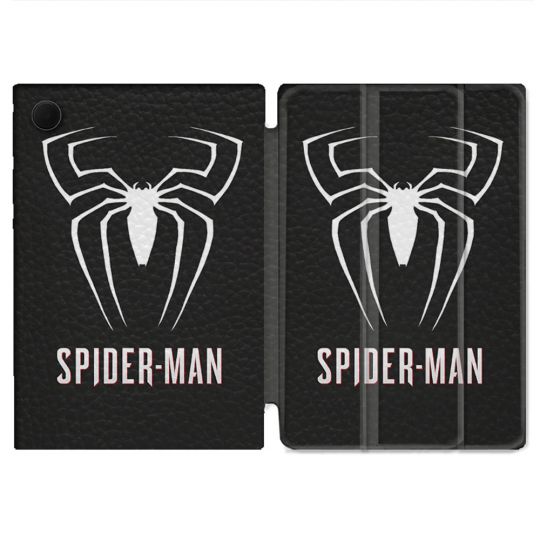 Housse Smart Cover Pour Samsung Galaxy Tab A9 Spiderman Logo