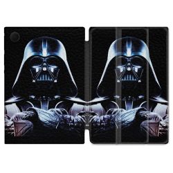 Housse Smart Cover Pour Samsung Galaxy Tab A9 Plus Star Wars - Dark Vador Noir