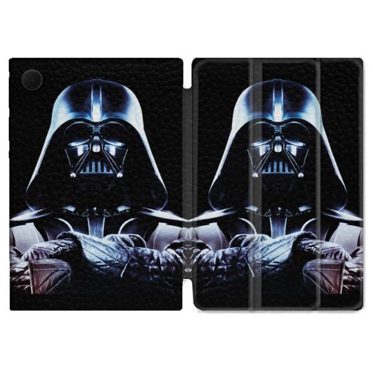 Housse Smart Cover Pour Samsung Galaxy Tab A9 Plus Star Wars - Dark Vador Noir