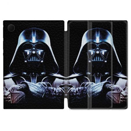 Housse Smart Cover Pour Samsung Galaxy Tab A9 Plus Star Wars - Dark Vador Noir