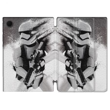 Housse Smart Cover Pour Samsung Galaxy Tab A9 Star Wars - Trooper