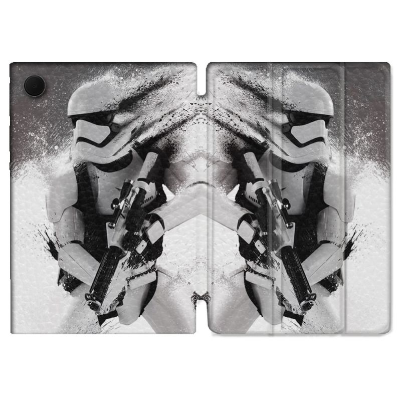 Housse Smart Cover Pour Samsung Galaxy Tab A9 Star Wars - Trooper