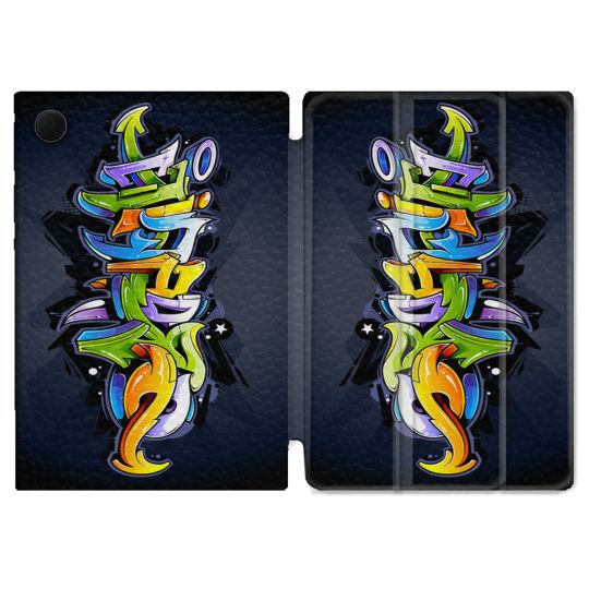 Housse Smart Cover Pour Samsung Galaxy Tab A9 Plus Street Art Graffiti