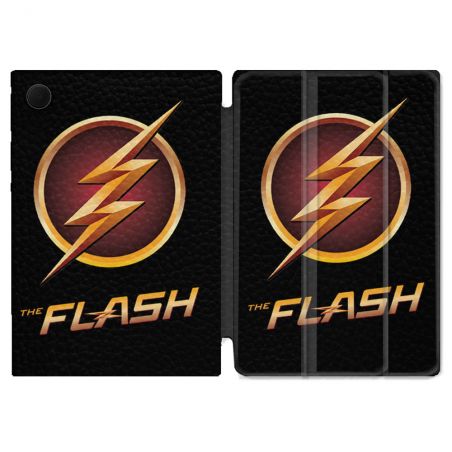 Housse Smart Cover Pour Samsung Galaxy Tab A9 The Flash Logo