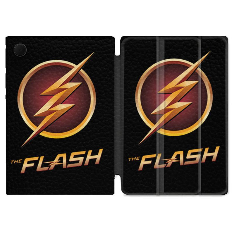 Housse Smart Cover Pour Samsung Galaxy Tab A9 The Flash Logo