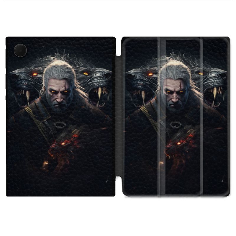 Housse Smart Cover Pour Samsung Galaxy Tab A9 The Witcher