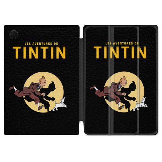 Housse Smart Cover Pour Samsung Galaxy Tab A9 Plus Tintin Classique