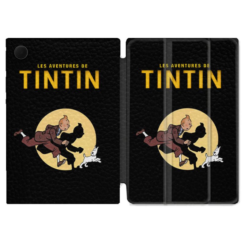 Housse Smart Cover Pour Samsung Galaxy Tab A9 Plus Tintin Classique