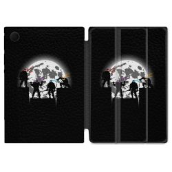 Housse Smart Cover Pour Samsung Galaxy Tab A9 Plus Tortue Ninja Ombre