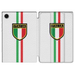 Housse Smart Cover Pour Samsung Galaxy Tab A9 Voyage Italie 3 Blanc