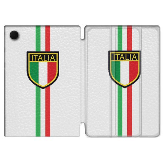 Housse Smart Cover Pour Samsung Galaxy Tab A9 Plus Voyage Italie 3 Blanc