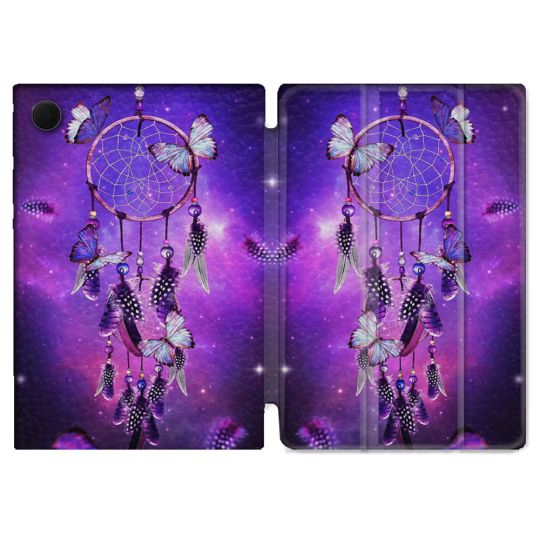 Housse Smart Cover Pour Samsung Galaxy Tab A9 Zen Attrape Reve Papillon