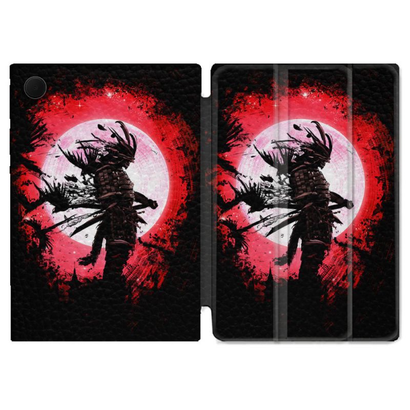 Housse Smart Cover Pour Samsung Galaxy Tab A9 Plus Voyage Japon Samourai