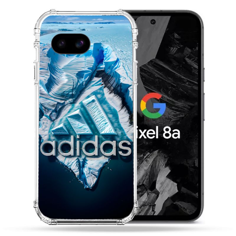 Coque Renforcée Pour Google Pixel 8A Adidas Iceberg