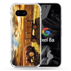 Coque Renforcée Pour Google Pixel 8A Agriculture Tracteur Color