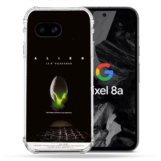 Coque Renforcée Pour Google Pixel 8A Alien Affiche