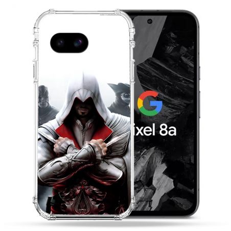Coque Renforcée Pour Google Pixel 8A Assassin Creed Mask