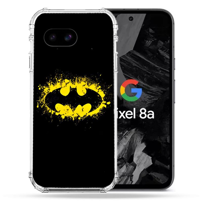 Coque Renforcée Pour Google Pixel 8A Batman Logo