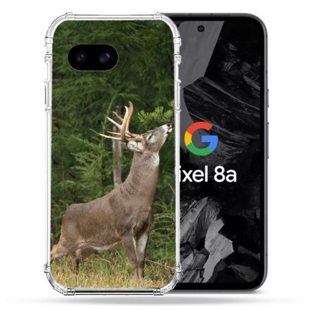 Coque Renforcée Pour Google Pixel 8A Chasse Cerf