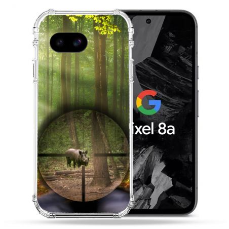 Coque Renforcée Pour Google Pixel 8A Chasse Sanglier Viseur