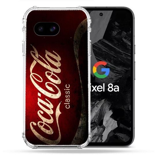 Coque Renforcée Pour Google Pixel 8A Coca Cola Classique