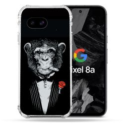 Coque Renforcée Pour Google Pixel 8A Decale Singe Mafia