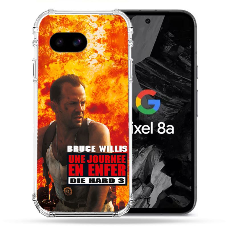 Coque Renforcée Pour Google Pixel 8A Die Hard Affiche