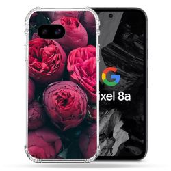 Coque Renforcée Pour Google Pixel 8A Fleur Pivoine